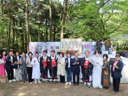 김완근 제주시장, 방선문 축제 전통제례식 참석 기사 이미지